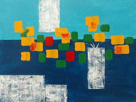 New View oil painting